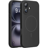 Magnetic for iPhone 17 Pro Max Case, Compatible with MagSafe, Integrated Silicone Camera Control Cover, 3.0mm Thicken Shockproof Drop Protection Phone Case for 17 ProMax, Orange